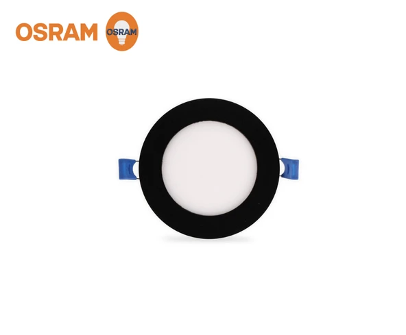 Ack 6w Günışığı 3000k Siyah Kasa Slim Led Panel Yuvarlak AP01-00601 ürün görseli 1