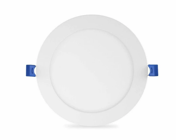 Ack 12w Ilık Beyaz 4000k Slim Led Panel Yuvarlak Alüminyum AP01-01210 ürün görseli 1