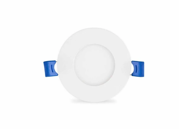 Ack 3w Ilık Beyaz 4000k Slim Led Panel Yuvarlak Alüminyum AP01-00310 ürün görseli 1