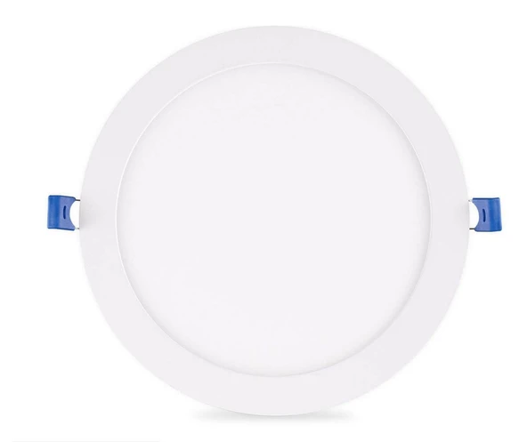 Ack 20w Ilık Beyaz 4000k Slim Led Panel Yuvarlak Alüminyum AP01-02010 ürün görseli 1