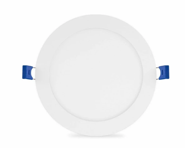 Ack 15w Ilık Beyaz 4000k Slim Led Panel Yuvarlak Alüminyum AP01-01510 ürün görseli 1