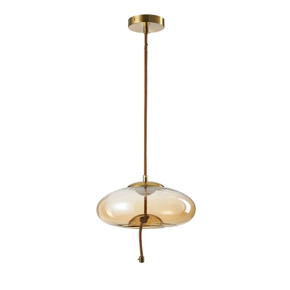 Niora Tekli 5 Watt 3000K Eskitme Bal Camlı Led Sarkıt Avize ürün görseli 1