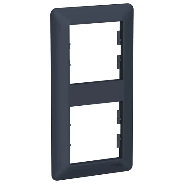 Schneider Asfora Plus 2li Çerçeve Dikey Antrasit EPH5810271 ürün görseli 1