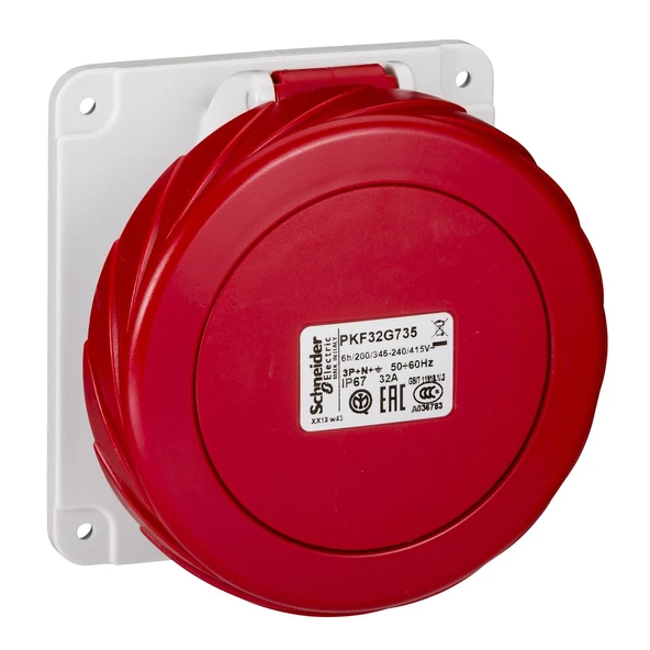 Schneider 5*32 Düz Makina Prizi ıp67 PKF32G735 ürün görseli 1