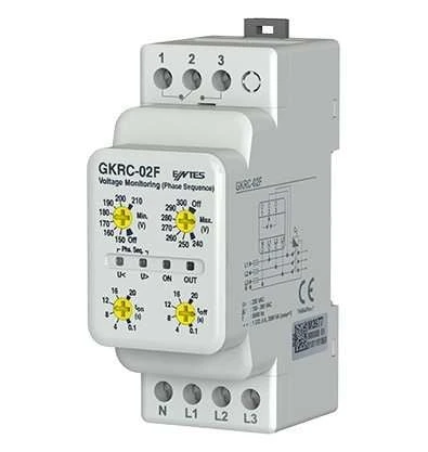 Entes GKRC-02F Gerilim Kontrol Rölesi v ürün görseli 1