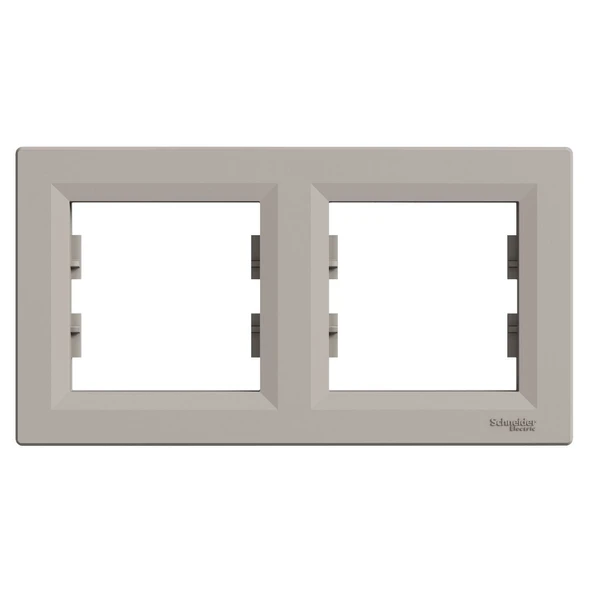 Schneider Asfora Plus İkili Çer Yatay Bronz EPH5800269 ürün görseli 1