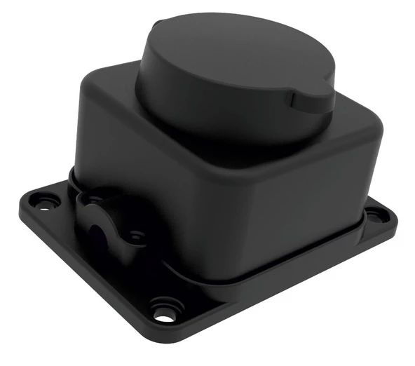 Bemis 1*16A IP54 Kauçuk Duvar Prizi BK1-1402-3511 ürün görseli 1