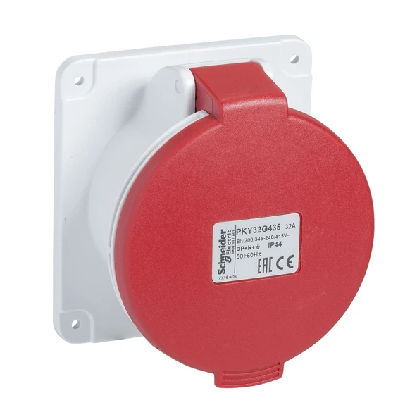 Schneider 5*16  Düz Makina Priz IP44 PKY16G435 ürün görseli 1