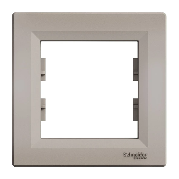 Schneider Asfora Plus Tekli Çerçeve Bronz EPH5800169 ürün görseli 1