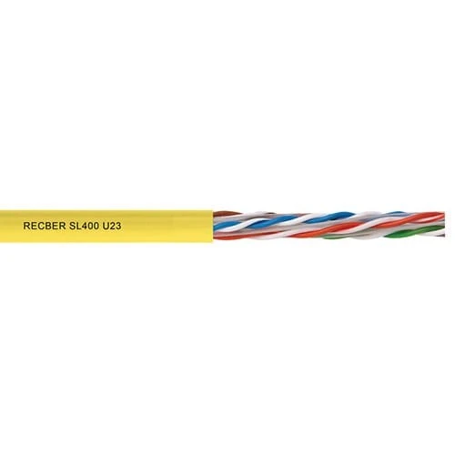 Reçber Cat6 UTP 23 AWG H.F. Data Kablo Sarı 506022 ürün görseli 1