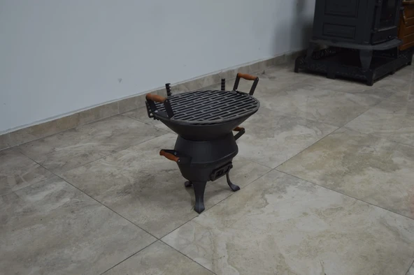 Flame Stove fs-402 Elips Mangal - Resim 2