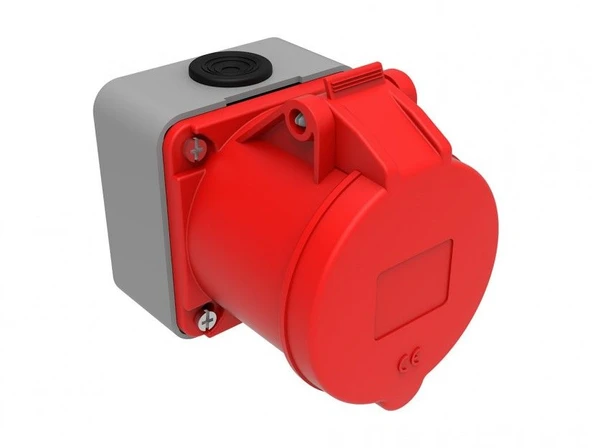 Bemis 5*32A IP44 Duvar Prizi BC1-3505-2510 ürün görseli 1
