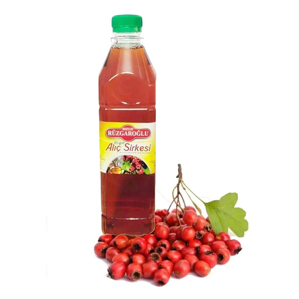 EgedenHerYere Ege'den Rüzgaroğlu Organik Alıç Sirkesi 500 ml(1 Yıl Bekletilmiş) ürün görseli 1