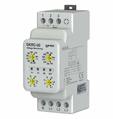 Entes GKRC-02 Gerilim Kontrol Rölesi ürün görseli 1