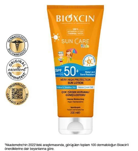 Bioxcin Suncare Kids Losyon SPF50 200 ml ürün görseli 1
