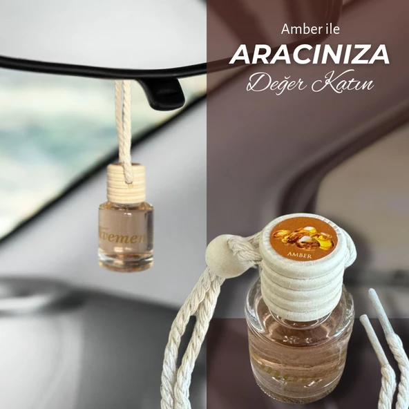 Amber Sıcaklığı Oto Kokusu ile Aracınızda Derin ve Lüks Bir Kokusal Deneyim Yaratın ürün görseli 1