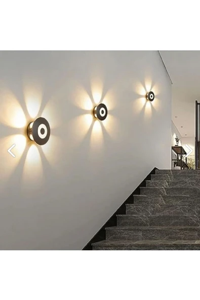 ECONA 7W DEKORATİF LED APLİK GÜNIŞIĞI DIŞ MEKAN ECN-4076 ürün görseli 1