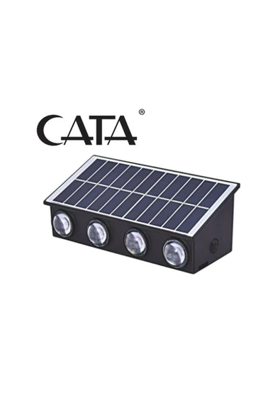 Cata Ct-8010 Kos Solar Led Aplik Gün Işığı 50lm 20w Güneş Enerjili Ev/bahçe/ofis Duvar Şarjlı Dış Ce ürün görseli 1