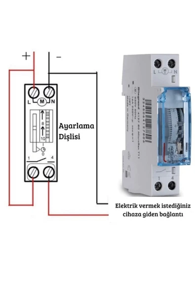 Legrand Zaman Saati 412790 - Resim 4