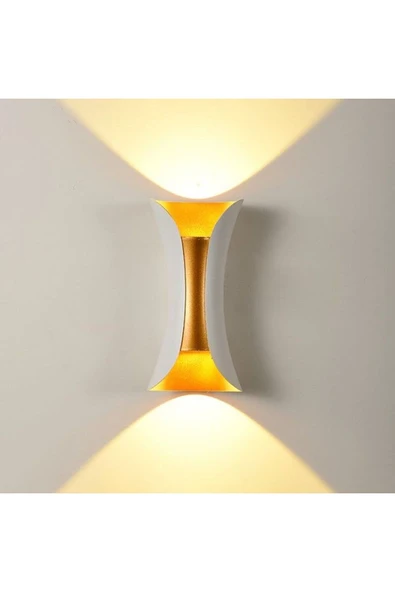 ECONA 10 Watt Günışığı Ledli Dış Mekan, Bahçe, Balkon, Teras, Kamelya, Veranda Apliği, Dekoratif Led Aplik ürün görseli 1