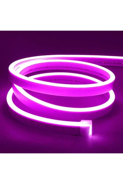 ECONA Neon Led 5 Metre Esnek Neon Led Aydınlatma Neon Şerit Led ürün görseli 1