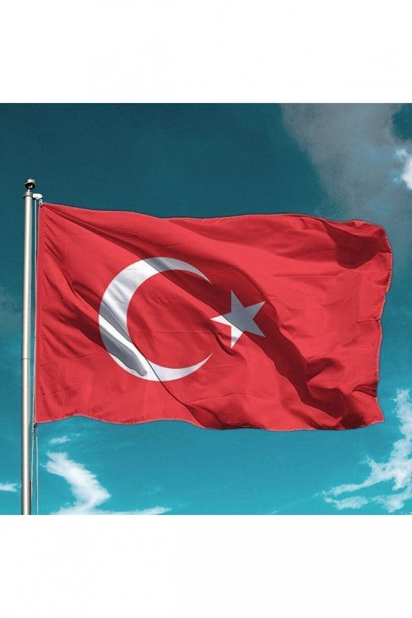 KALE Türk Bayrağı Alpaka 100x150 Cm (1 Adet) ürün görseli 1