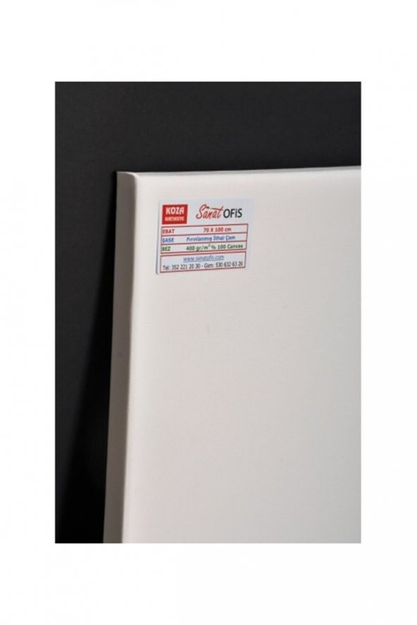Koza 50 x 70 cm 3Lü Profesyonel Tuval Paketi ürün görseli 1