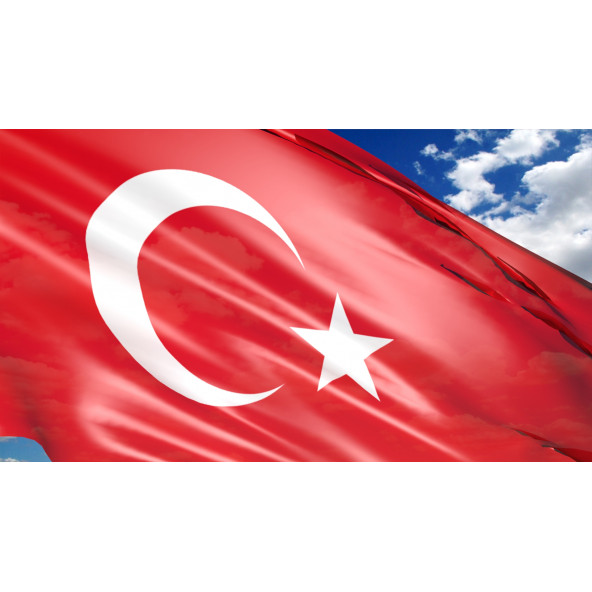 Abka Bez Bayrak Türk Bayrağı 120x180 cm ürün görseli 1
