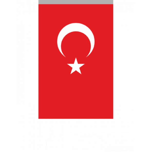 Abka Bez Bayrak Türk Bayrağı 50x75 Cm ürün görseli 1
