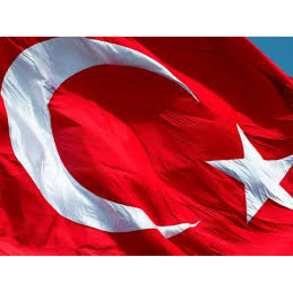 d&d plus Türk Bayrağı 1.sınıf Parlak Raşhel Kumaş 70x105cm ürün görseli 1