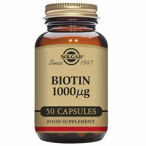 Biotin 1000 Mcg 50 Kapsül ürün görseli 1