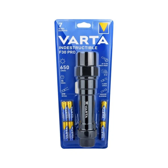 Varta F30 Pro Pilli El Feneri ürün görseli 1