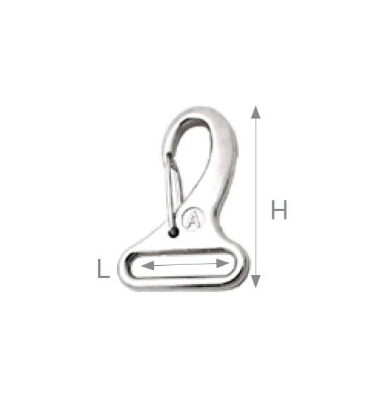 Arinoks Krom Tente Kancası   32mm - Resim 2