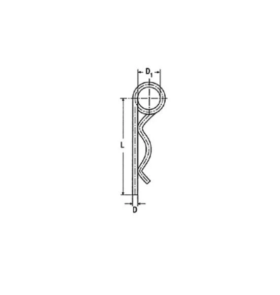 Arinoks Krom Halkalı Firkete   5mm - Resim 2