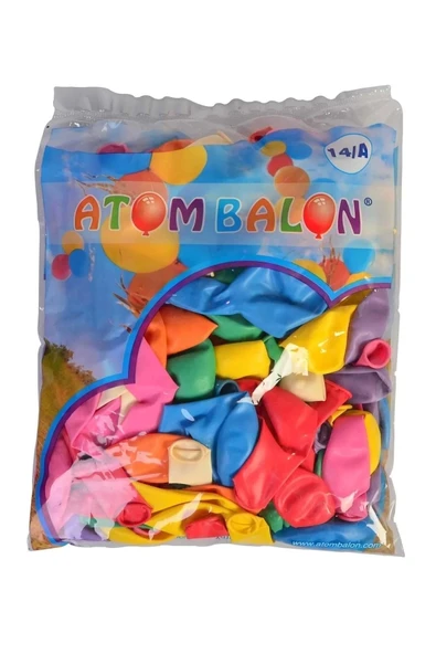 Normal Balon Karışık Renk 14/A 100'lü ürün görseli 1
