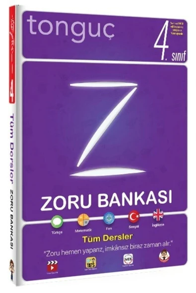 Tonguç 4.Sınıf Tüm Dersler Zoru Bankası ürün görseli 1