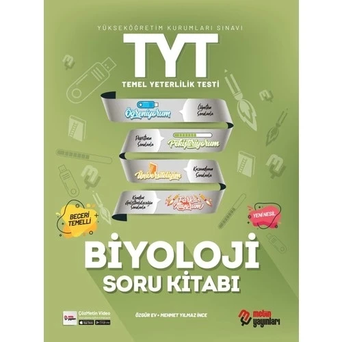 Metin Tyt Biyoloji Soru Kitabı ürün görseli 1