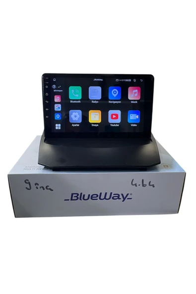 Ford Fiesta 2009-2012 BLUEWAY 4-64 PROFESYONEL OEM MULTİMEDİA ürün görseli 1