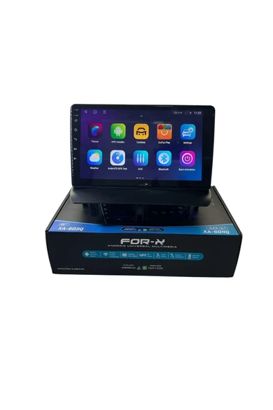 Ford Courier 2013-2024 FORX 6-128 TAM PROFESYONEL OEM MULTİMEDİA ürün görseli 1