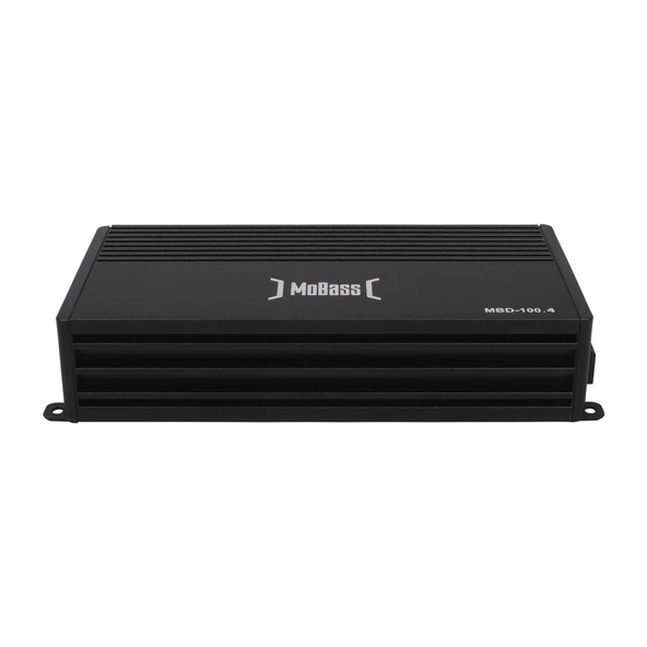 mobass mbm-100.4-4x100w rms -kaliteli profesyonel yer kaplaman class d mini anfi ürün görseli 1
