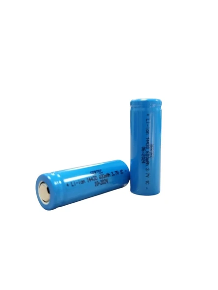 3.7V Li-ion 14430 - 600 mAh 1C Şarjlı Pil ürün görseli 1