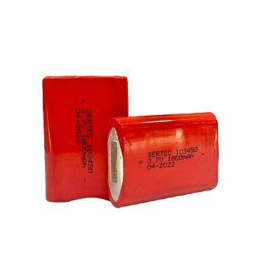 103450 Li-ion 3.7V 1800mAh Prizmatik Şarjlı Pil ürün görseli 1