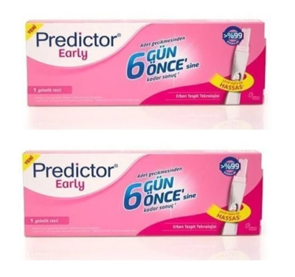 2'li Predictor Early Gebelik Testi ürün görseli 1