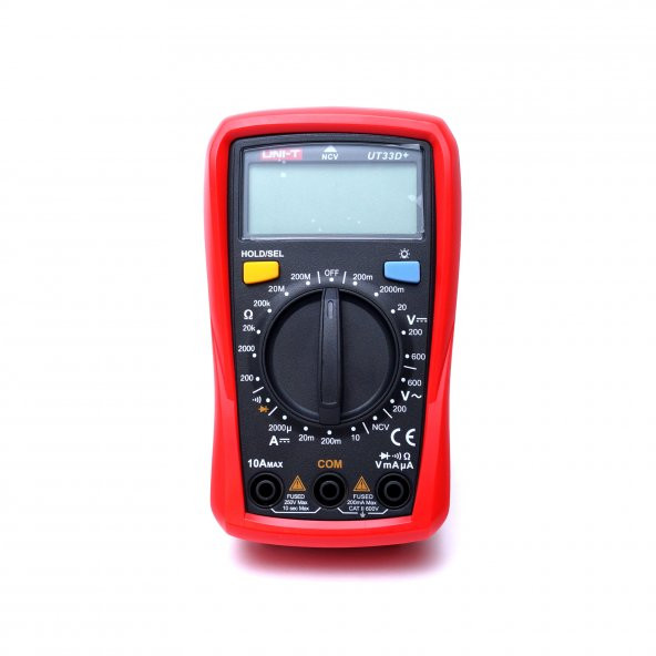 Unit UT 33D+ 600v 10A Dijital Multimetre ürün görseli 1