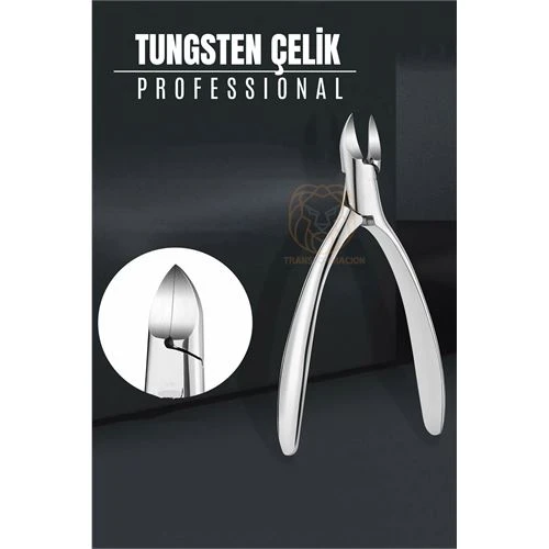 Pedikür Makası Tırnak Batık Makası Tungsten Çelik Profesyonel ürün görseli 1