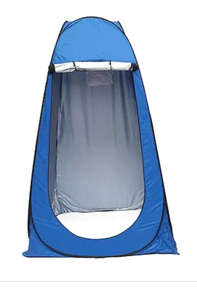 Otomatik Wc Portatif Giyinme Çadırı 120x120x190 Cm Mavi ürün görseli 1