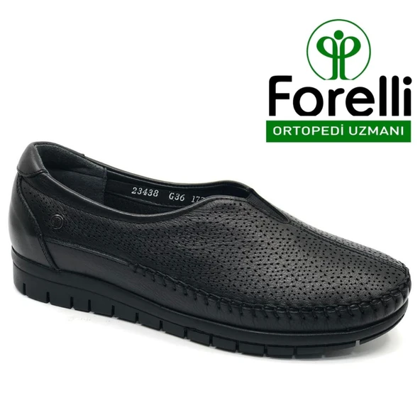 Forelli Essel Hakiki Deri Ortopedik Comfort Kadın Casual Ayakkabı ürün görseli 1