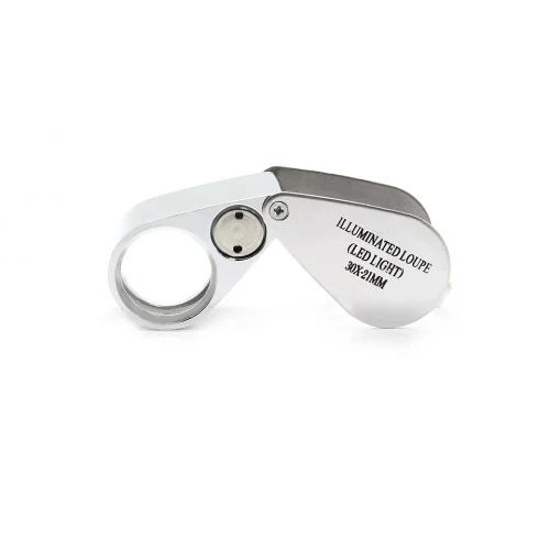 Kontrol, Için Özel Kutulu Metal Işıklı Lup 30x21 ürün görseli 1
