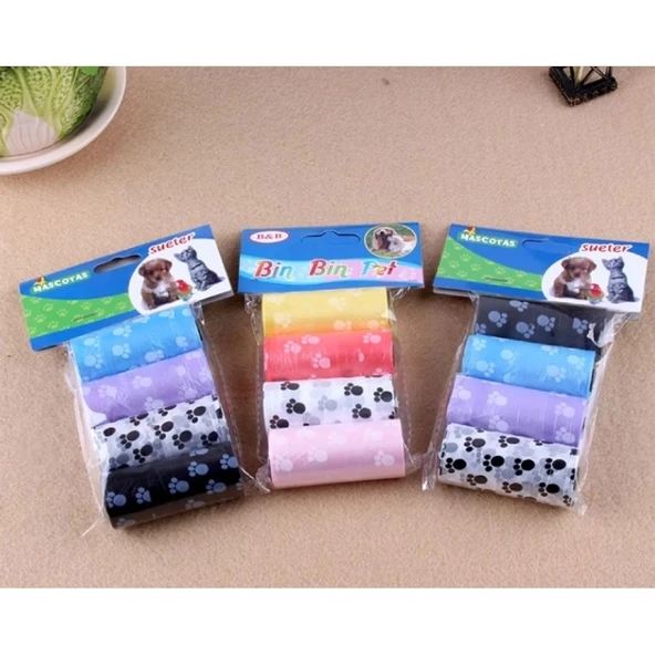 Köpek Dışkı Toplama Poşedi (4'lü ) - Resim 2