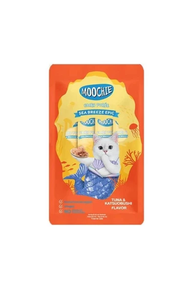 MOOCHIE Sıvı Kedi Ödülü Ton-katsuobushi 5x15 gr - Tp753031 ürün görseli 1